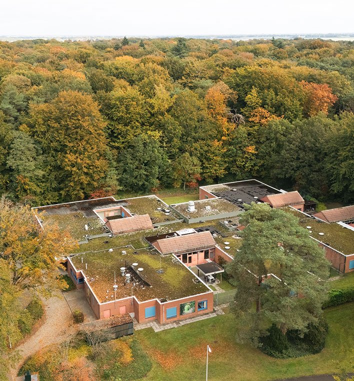 Woonlocaties luchtfoto